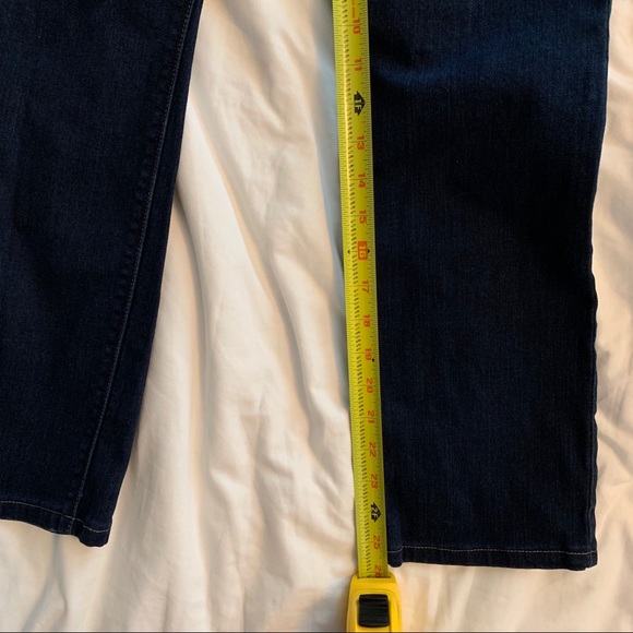 Madewell Dark Rinse Rail Straight - Picture 5 of 6